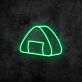 Onigiri LED-Neonschild für Restaurant und Küche