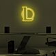 Spiel-Logo mit Buchstabe L LED-Neonschild für Gaming Zimmer