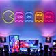 Pac-Man mit Geistern LED-Neonschild Gamingzimmer Bar