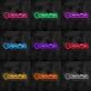 Pac-Man mit Geistern LED-Neonschild Gamingzimmer Bar