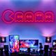 Pac-Man mit Geistern LED-Neonschild Gamingzimmer Bar