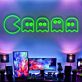 Pac-Man mit Geistern LED-Neonschild Gamingzimmer Bar