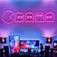 Pac-Man mit Geistern LED-Neonschild Gamingzimmer Bar