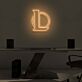 Spiel-Logo mit Buchstabe L LED-Neonschild für Gaming Zimmer