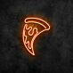 Pizzastück LED-Neonschild für Restaurant Küche