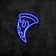 Pizzastück LED-Neonschild für Restaurant Küche