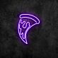 Pizzastück LED-Neonschild für Restaurant Küche