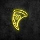 Pizzastück LED-Neonschild für Restaurant Küche