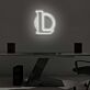 Spiel-Logo mit Buchstabe L LED-Neonschild für Gaming Zimmer
