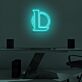Spiel-Logo mit Buchstabe L LED-Neonschild für Gaming Zimmer