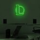 Spiel-Logo mit Buchstabe L LED-Neonschild für Gaming Zimmer