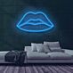 Lippenkontur LED-Neonschild Bar Wohnzimmer