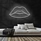 Lippenkontur LED-Neonschild Bar Wohnzimmer