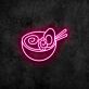Schüssel Ramen mit Ei und Narutomaki LED-Neonschild für Restaurant Küche