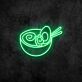Schüssel Ramen mit Ei und Narutomaki LED-Neonschild für Restaurant Küche