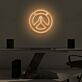 Overwatch Logo LED-Neonschild für Gamingzimmer Büro