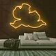 fliegender Engel LED-Neonschild Wohnzimmer Bar
