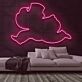 fliegender Engel LED-Neonschild Wohnzimmer Bar