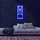 Sonnenaufgang über Horizont LED-Neonschild Wohnzimmer Büro