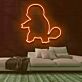 Figur eines kleinen Drachen LED-Neonschild für Gamingzimmer und Kinderzimmer