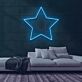 Stern LED-Neonschild für Wohnzimmer und Bar