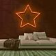 Stern LED-Neonschild für Wohnzimmer und Bar