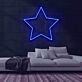 Stern LED-Neonschild für Wohnzimmer und Bar
