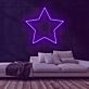 Stern LED-Neonschild für Wohnzimmer und Bar
