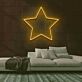 Stern LED-Neonschild für Wohnzimmer und Bar