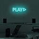 PLAY ▶ LED-Neonschild Gamingzimmer Home Office