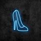 High Heel Schuh LED-Neonschild für Modegeschäft Boutique