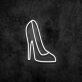 High Heel Schuh LED-Neonschild für Modegeschäft Boutique