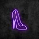High Heel Schuh LED-Neonschild für Modegeschäft Boutique