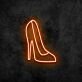 High Heel Schuh LED-Neonschild für Modegeschäft Boutique