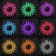 Sonne Symbol LED-Neonschild Wohnzimmer Cafe