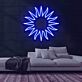 Sonne Symbol LED-Neonschild Wohnzimmer Cafe