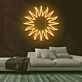 Sonne Symbol LED-Neonschild Wohnzimmer Cafe