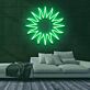 Sonne Symbol LED-Neonschild Wohnzimmer Cafe
