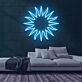 Sonne Symbol LED-Neonschild Wohnzimmer Cafe