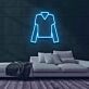 Langarmshirt LED-Neonschild für Kleidungsgeschäft Boutique