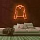 Langarmshirt LED-Neonschild für Kleidungsgeschäft Boutique