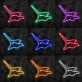 Raumschiff Silhouette LED-Neonschild für Gamingzimmer