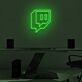 Sprechblasen-Symbol LED-Neonschild für Gaming und Streaming