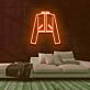 Jacke LED-Neonschild für Modegeschäft Boutique