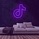 Musiknote Symbol LED-Neonschild für Gaming und Wohnzimmer