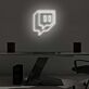 Sprechblasen-Symbol LED-Neonschild für Gaming und Streaming