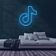 Musiknote Symbol LED-Neonschild für Gaming und Wohnzimmer
