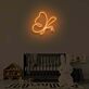 Schmetterling LED-Neonschild für Kinderzimmer