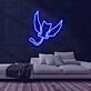 Katze mit Flügeln LED-Neonschild Wohnzimmer Kinderzimmer