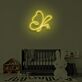 Schmetterling LED-Neonschild für Kinderzimmer